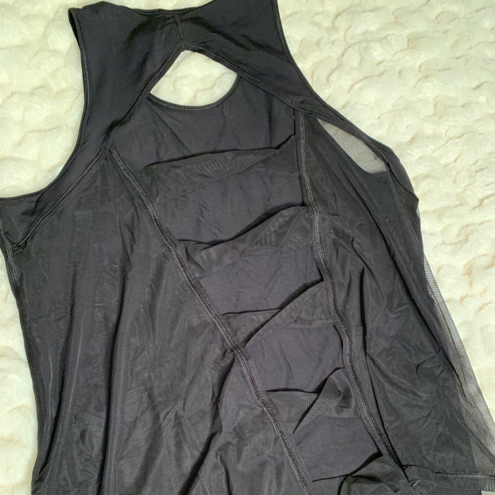 Mesh workout top